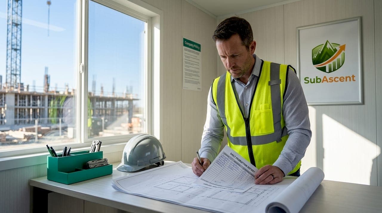 What Is a Daily Production Report for Subcontractors?